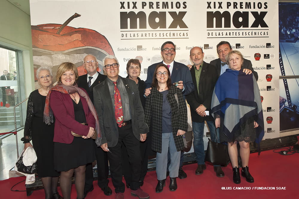 Sección de teatro del Centre Moral i Cultural del Poblenou. Premio Max aficionado 2016
