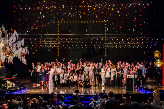 Ceremonia XX Premios Max. Foto de familia