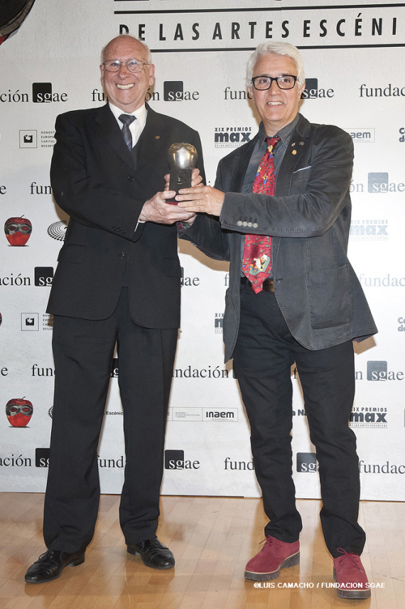 Pep Navarro y Toni Olive Sección de teatro del Centre Moral i Cultural del Poblenou. Premio Max aficionado 2016