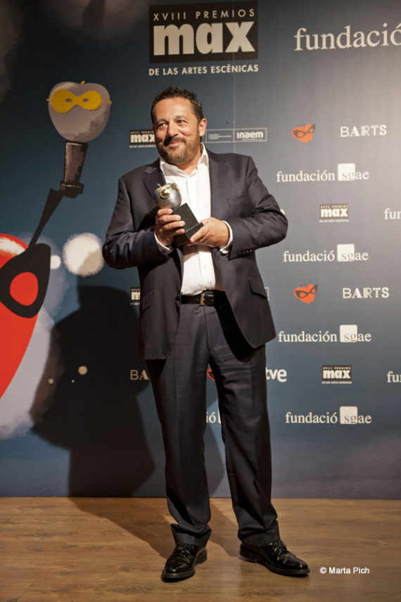 Pepón Nieto, Max al Mejor Actor de Reparto por ‘El eunuco’