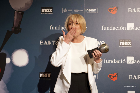 Max de Honor 2015 a Rosa Maria Sardà