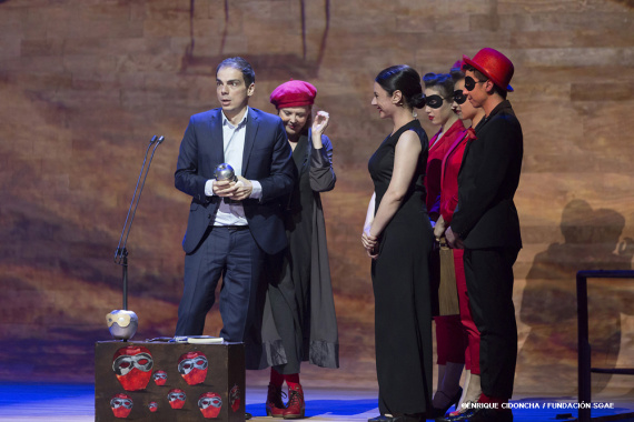 Alberto Conejero. Mejor autoría teatral por ‘La piedra oscura’