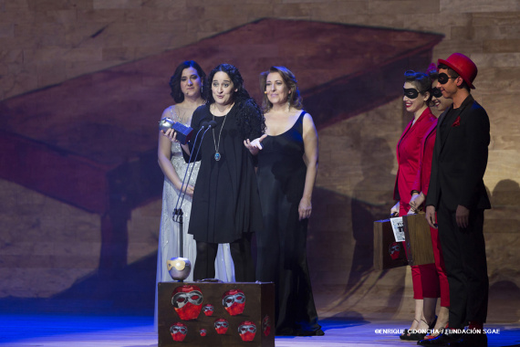 Paloma Parra. Mejor diseño de iluminación por ‘La piedra oscura’