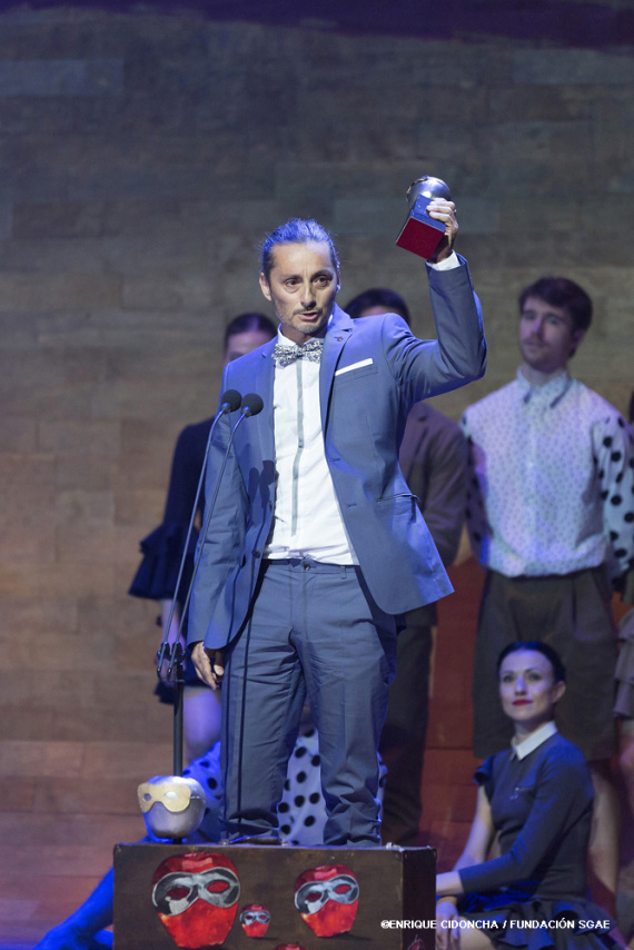 Toni Aparisi Mejor bailarín principal por ‘Pinoxxio’