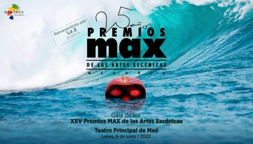 Donde el mar te crea, lema de los XXV Premios Max de las Artes Escénicas