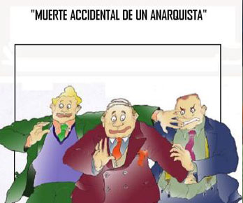 Suripanta agita el instinto tragicómico de Darío Fo con ‘Muerte accidental de un anarquista’