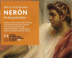 Raúl Arévalo encarna a 'Nerón' en Mérida