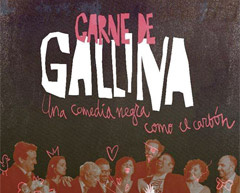 'Carne de gallina', una comedia negra que salta del cine al teatro