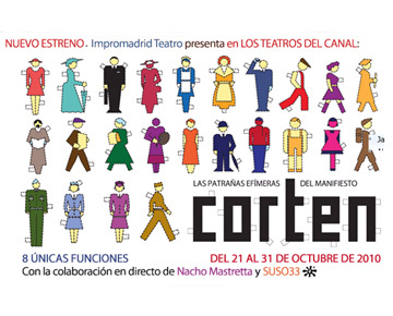 Impromadrid sigue apostando por la improvisación en ‘CORTEN’