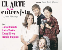 Estreno en Madrid de 'El arte de la entrevista', de Juan Mayorga