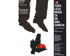 'Naturaleza muerta en una cuneta', thriller y emociones sobre el escenario