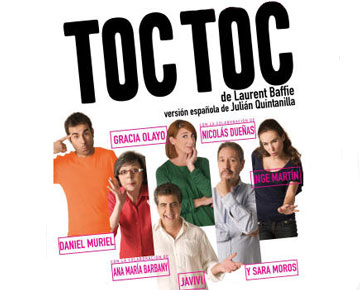 ‘Toc Toc’, trastornos obsesivos para abrir la temporada del Teatro Príncipe