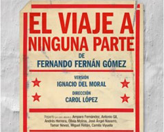 El CDN homenajea al teatro con 'El viaje a ninguna parte'
